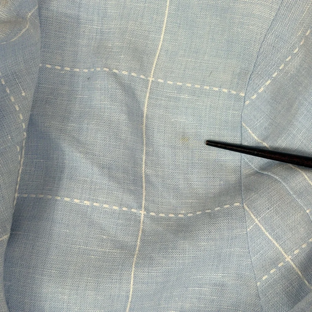 Brown Bowen & Company Youth 12-14 Linen Cotton Gentlemans Jacket Blue Blazer